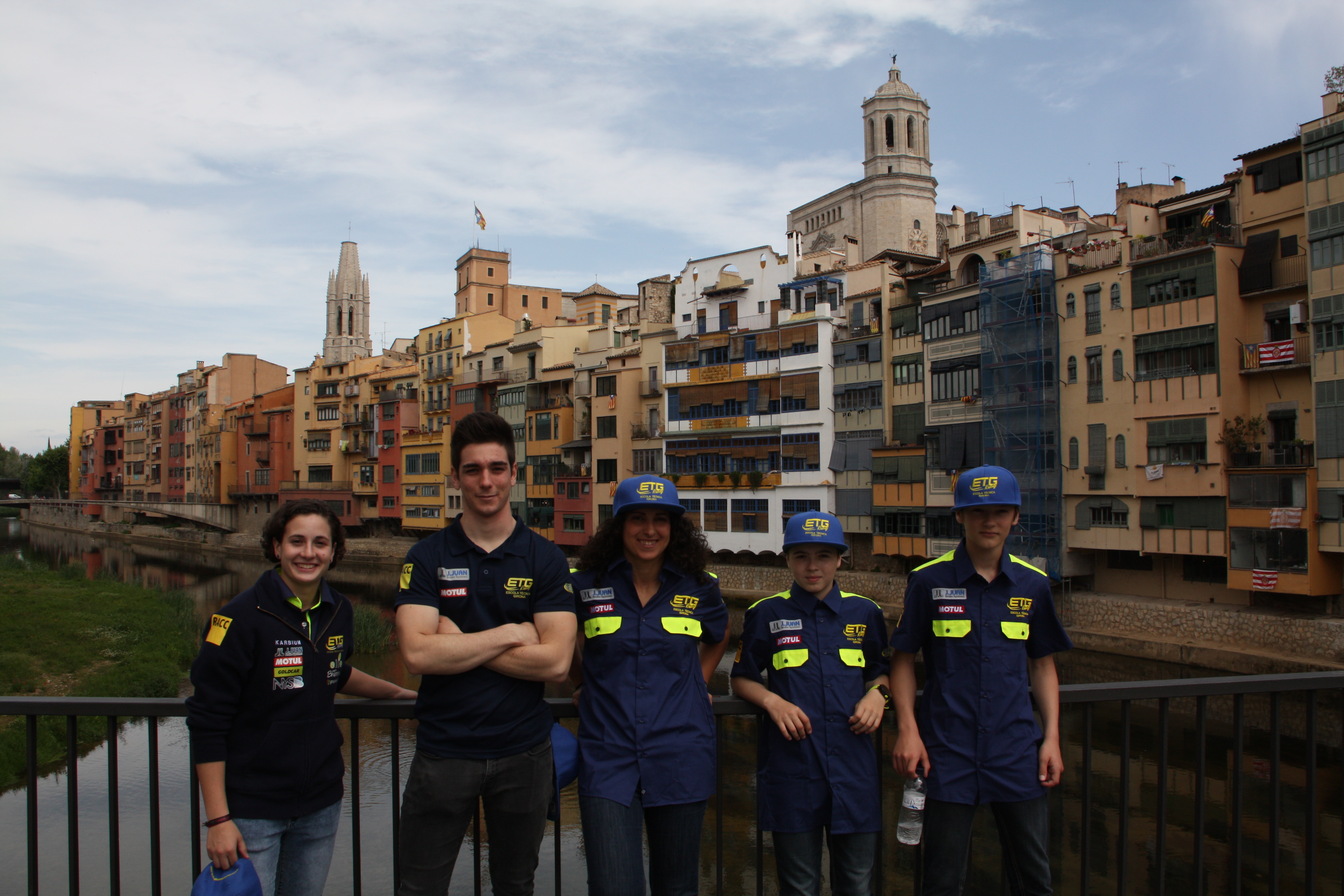 Presentació de l’equip gironí de motociclisme, ETG Ràcing, a la Diputació de Girona