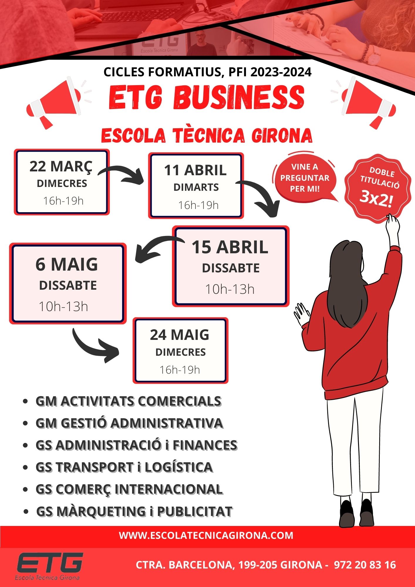 JORNADA PORTES OBERTES ESCOLA TÈCNICA GIRONA 23-24