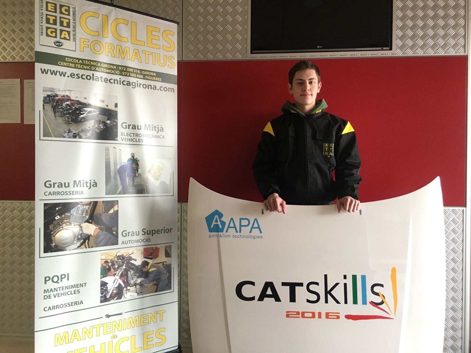 Els nostres alumnes presenten les candidatures pel CatSkills