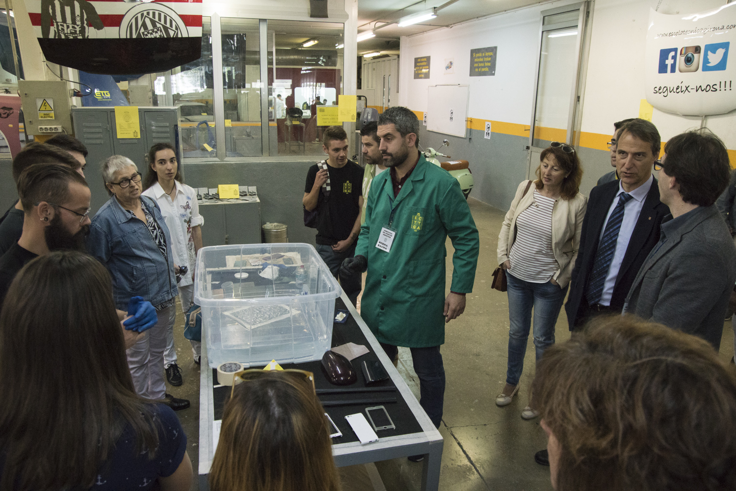 L'escola Tècnica Girona va organitzar la jornada de portes obertes el passat 7 de maig