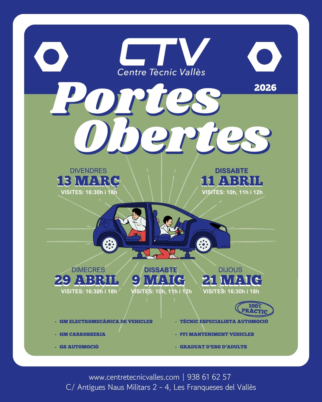 PORTES OBERTES CTV (Les Franqueses) 25-26