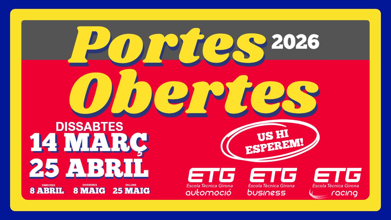PORTES OBERTES ETG 2026-27