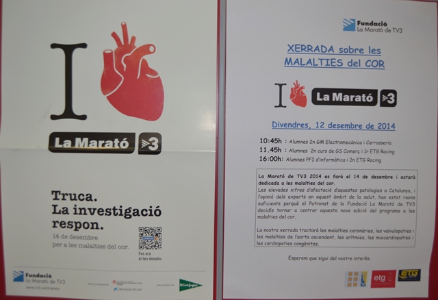 Moltes Activitats per la Marató de TV3